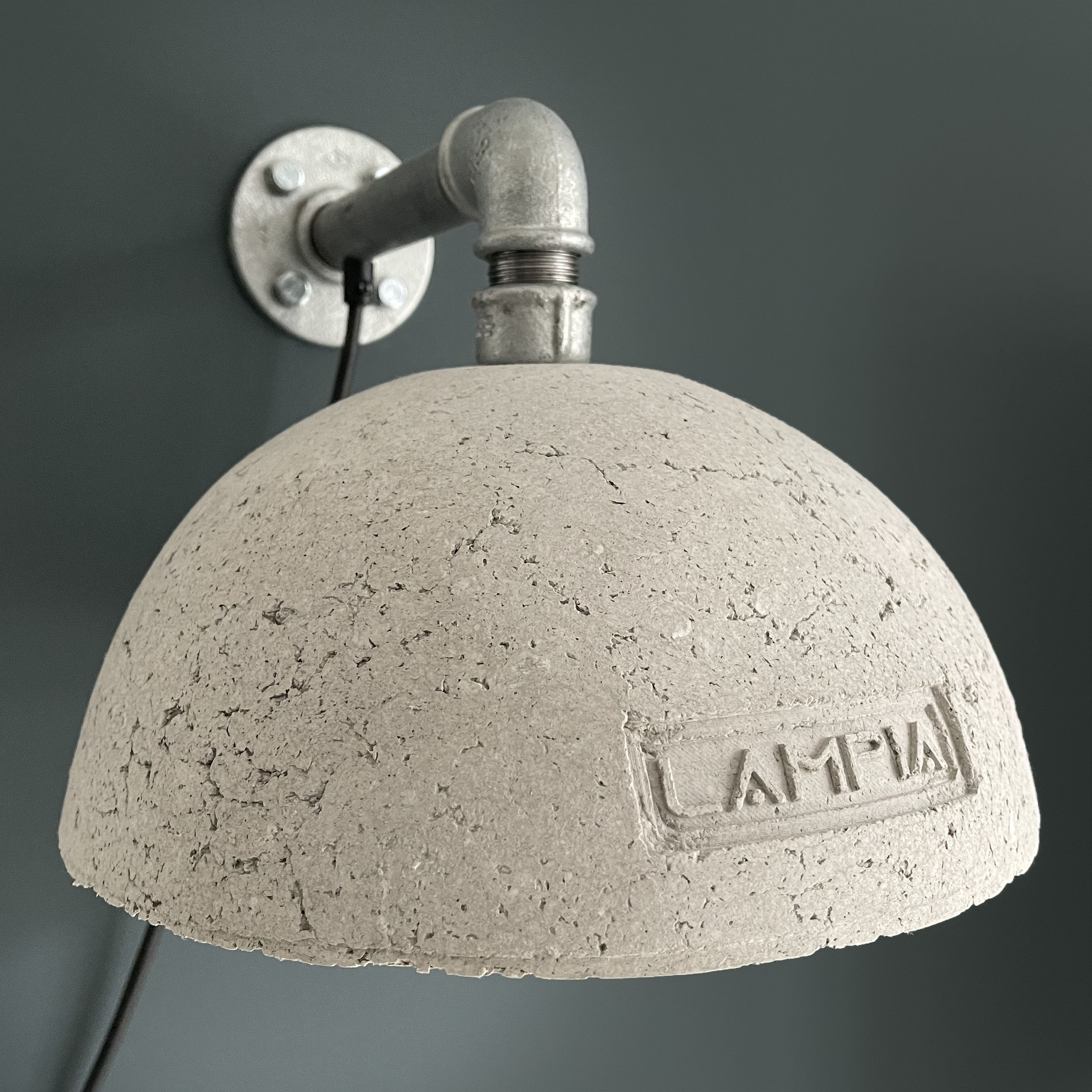 paper crete Lamp