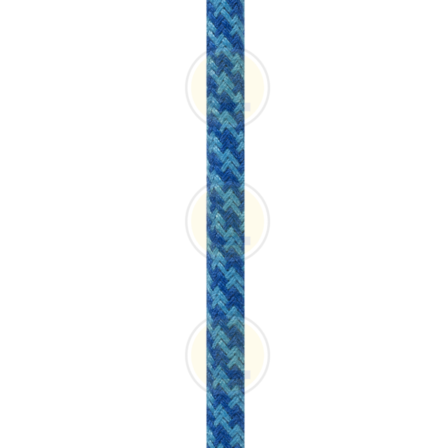 blauw aqua swirl strijkijzersnoer